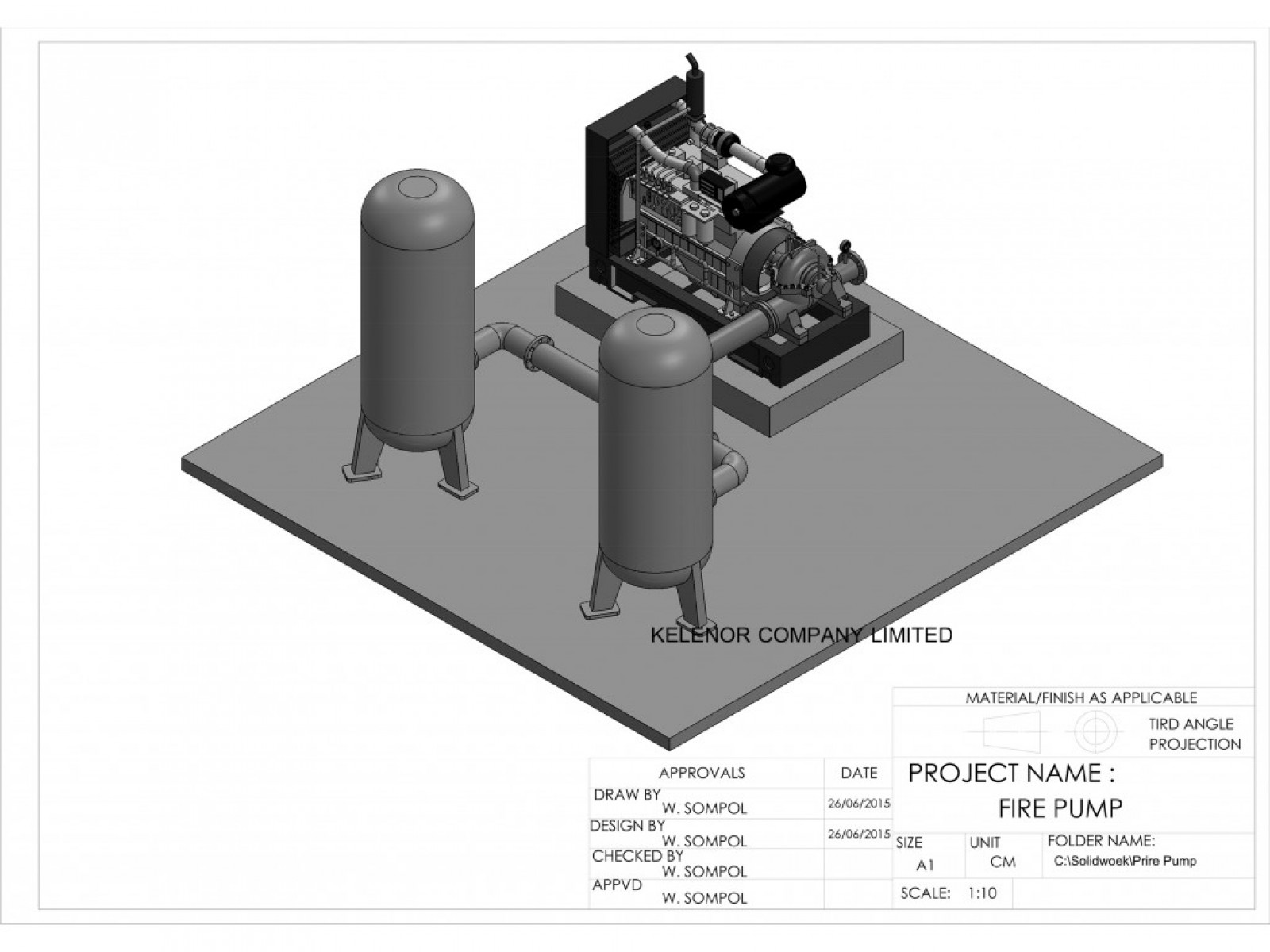 ปั๊มน้ำดับเพลิง 6BTAA5.9-C180